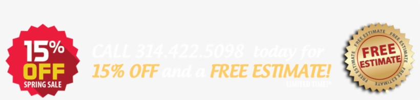 Freeestimatebanner - Portable Network Graphics, transparent png #4203982