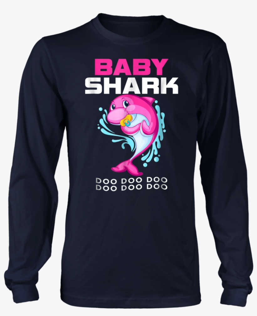 Baby Shark Doo Doo Cute Gift From Daddy Mommy Grandpa - Puerto Rico Se Levanta Shirts, transparent png #4204175