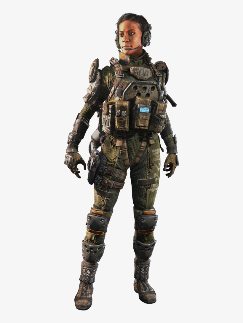 Tf Mil F03 - Titanfall Militia Pilot, transparent png #4204725