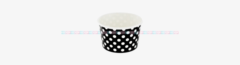 Mylin Vasitos Negro Con Bolitas 1/24 - Polka Dot, transparent png #4205019