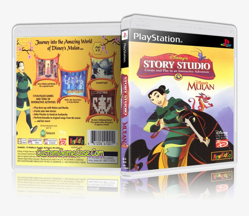 Mulan Story Studio - Disney's Story Studio Mulan Playstation Ps1, transparent png #4205269