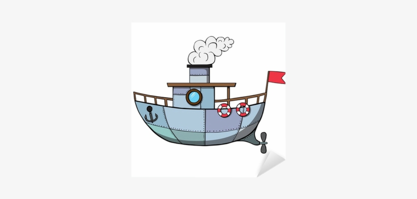 Schip Cartoon, transparent png #4205349