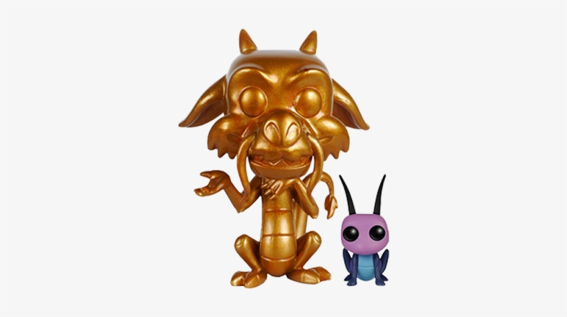 Mushu Et Cricket - Mushu And Cricket Funko Pop, transparent png #4205376