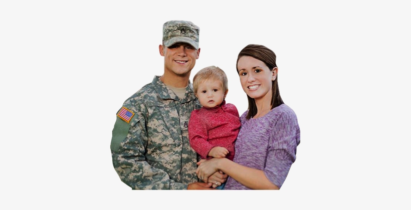 Soldier - Military Family And Home, transparent png #4205741