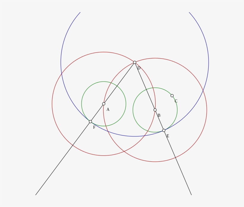 We Are Given Points A, B, And C, And Wish To Construct - Circle, transparent png #4205779