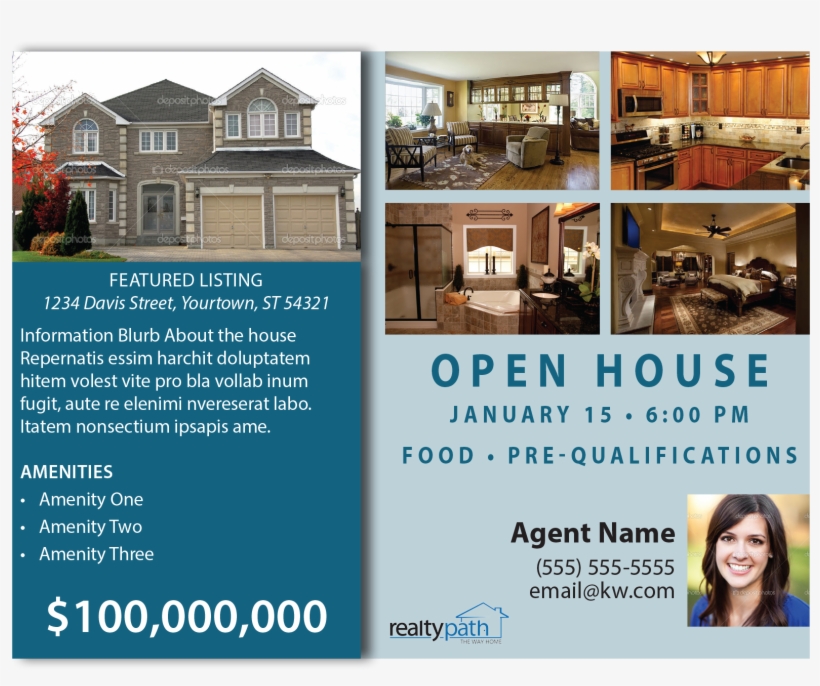 Real Estate Mailer Samples Real Estate Postcards Samples - Goanra 24 Led Solar Motion Sensor Light,wall Night, transparent png #4206336