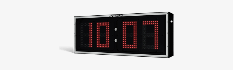 5100 Locker Room Countdown Clock - Spectrum Scoreboards, transparent png #4206523