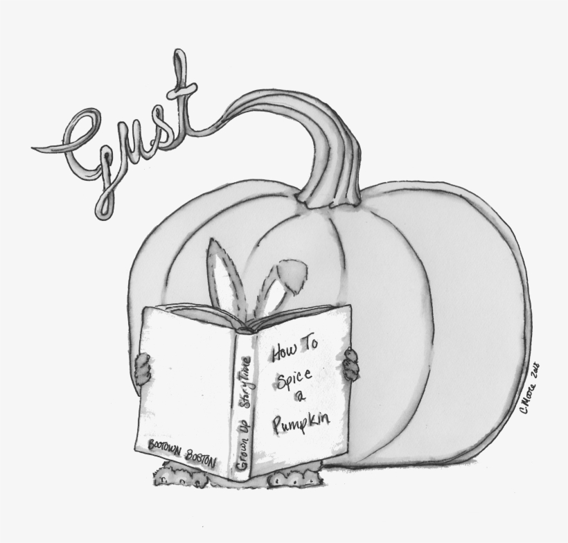 Pumpkin Spiced Gust - Sketch, transparent png #4206617