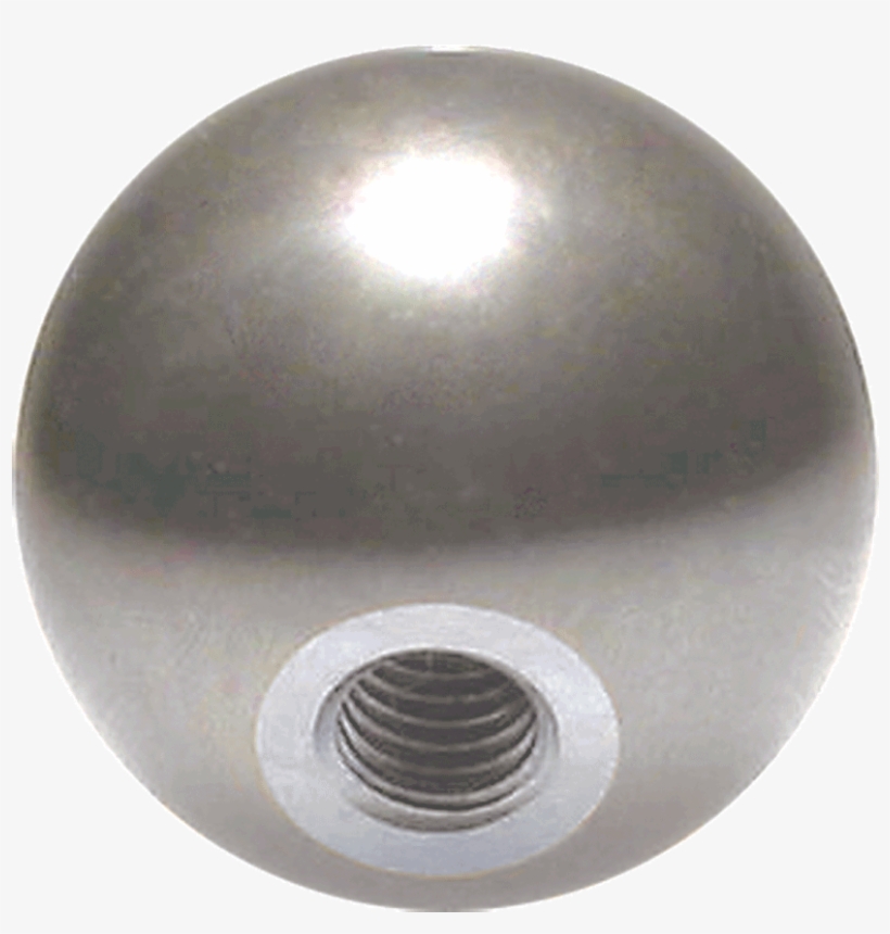Heavy Duty Knob Handle Made Of Type 316 Stainless Steel - Bolas Inox Con Rosca, transparent png #4206956