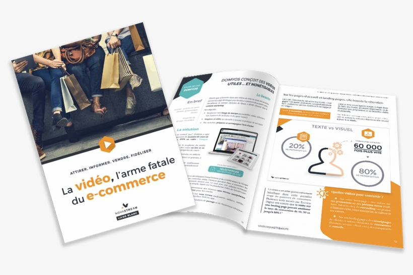 Video Ecommerce Livre Blanc - White Paper, transparent png #4206957