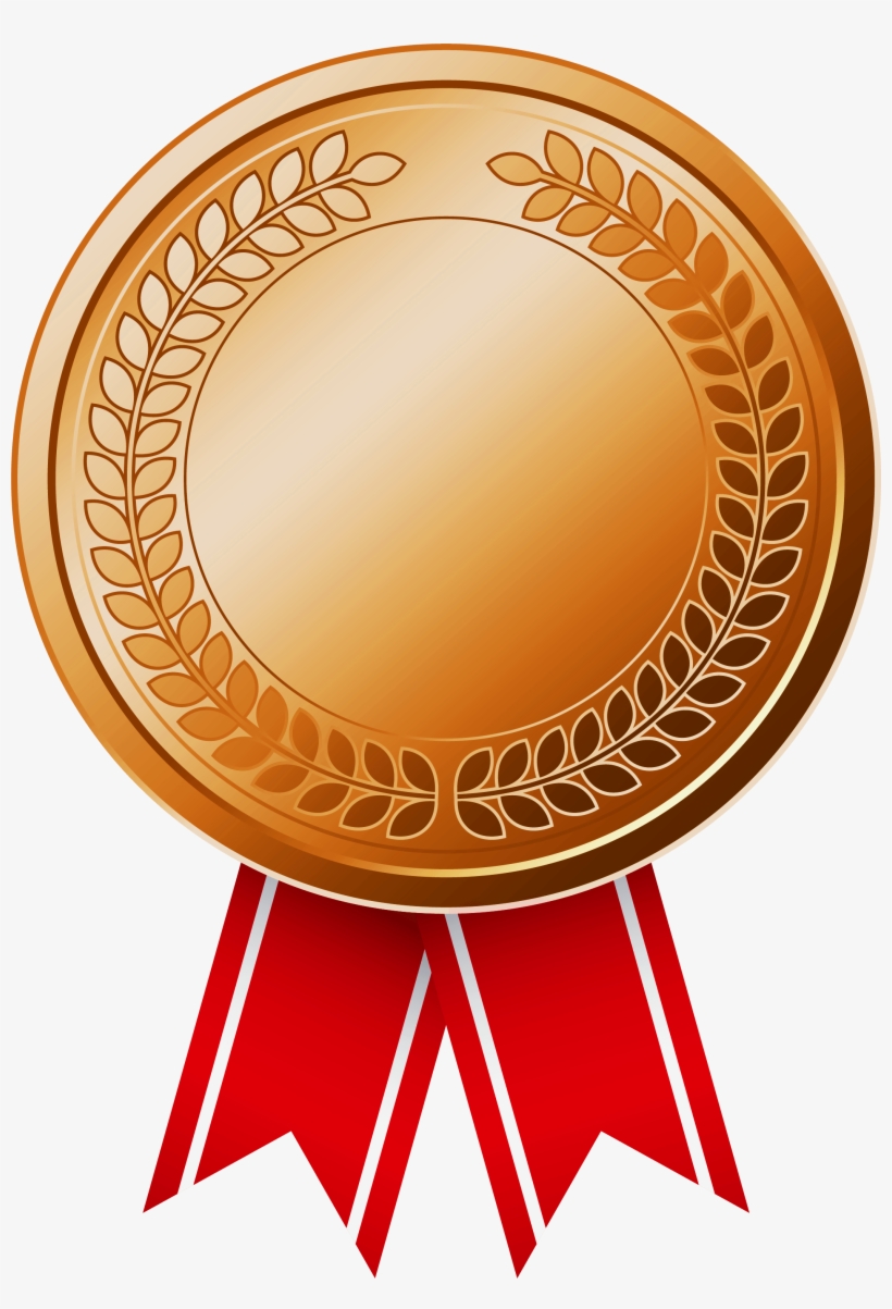 Bronze Medal - Gold Silver Medal Png, transparent png #4206994