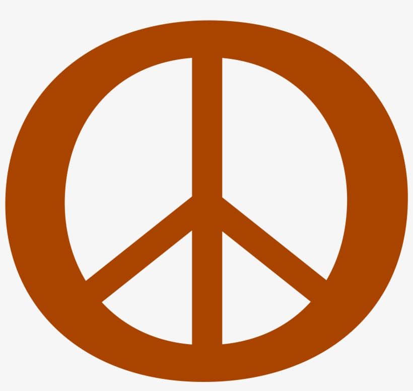 Peace Sign 19 Christmas Xmas Peace On Earth Peace Symbol - Woman Sitting On Sofa, transparent png #4207063