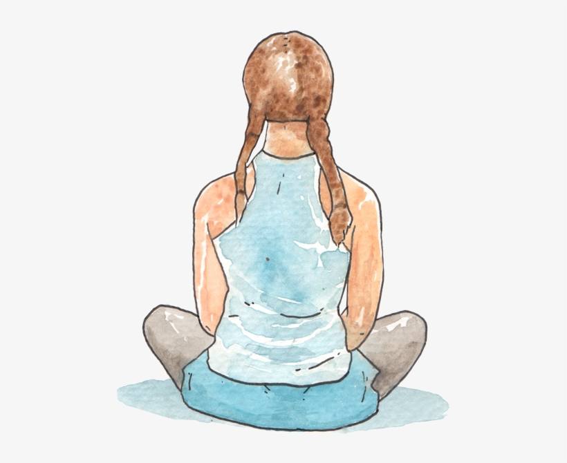 images Person Sitting Cross Legged Back View Drawing seated cross legged back cross legged
