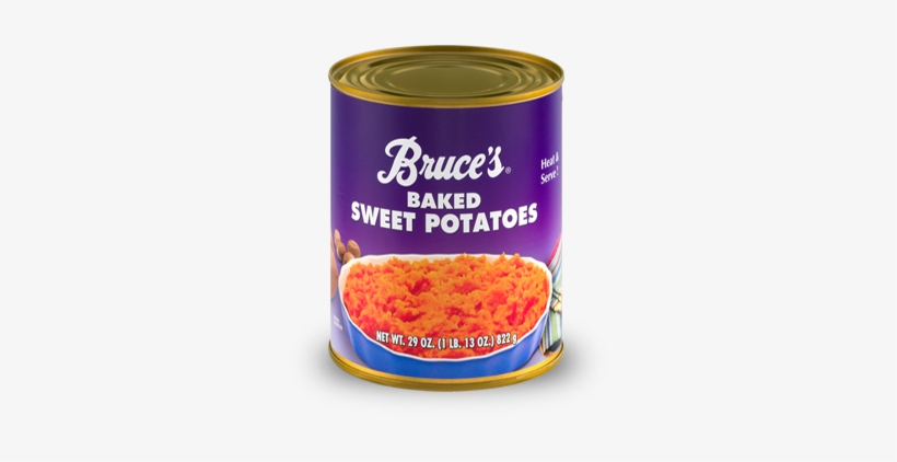 Baked Sweet Potatoes - Bruces Sweet Potatoes, Baked - 29 Oz, transparent png #4207332