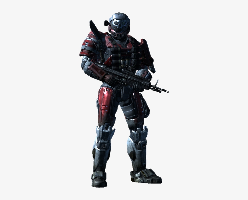 My Lone Wolf Spartan - Halo Reach Armor, transparent png #4207333