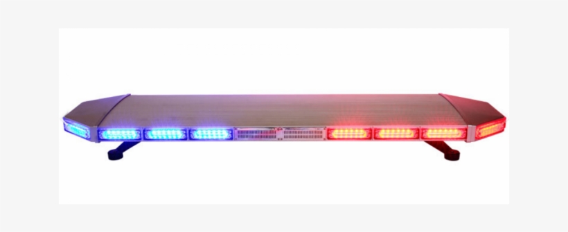 Thin Lightbar With Speaker Blue Red Flashing Led Emergency - Red And Blue Light Bar, transparent png #4207409