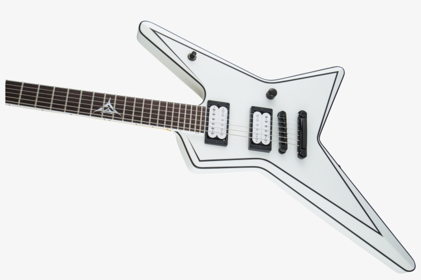 Spent The Past Decade Affirming His Status As One Of - Jackson Usa Signature Gus G. Star Satin White, transparent png #4207746