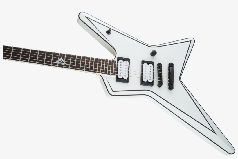 Spent The Past Decade Affirming His Status As One Of - Jackson Usa Signature Gus G. Star Satin White, transparent png #4207746