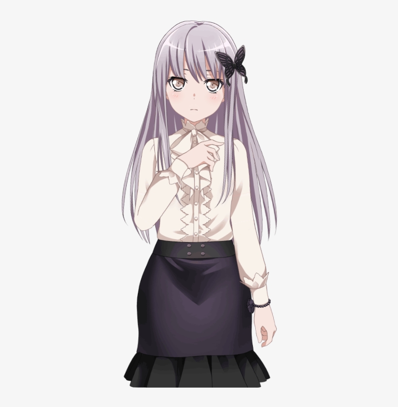 Lone-wolf Songstress Live2d Model - Bang Dream Minato Yukina, transparent png #4207850