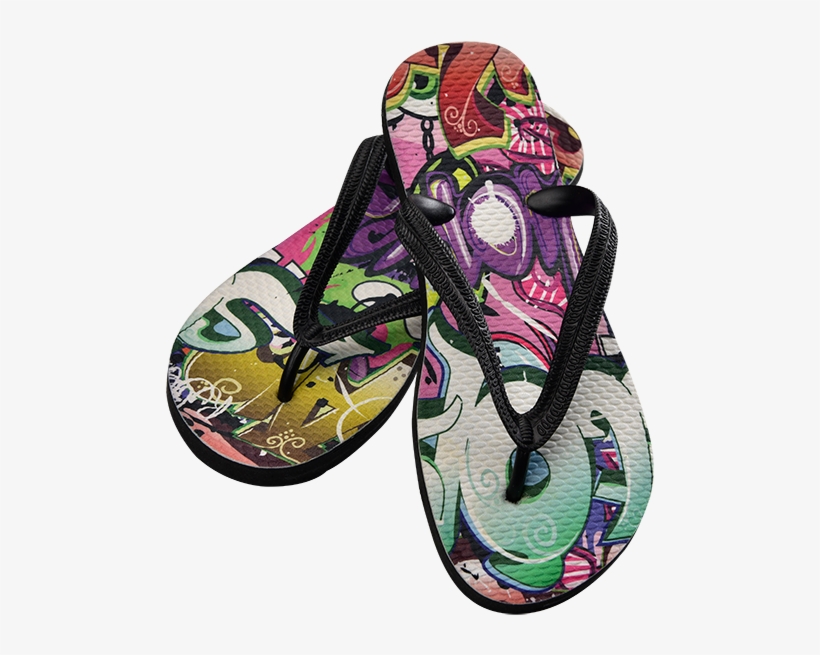 Click To Zoom - Flip-flops, transparent png #4207873