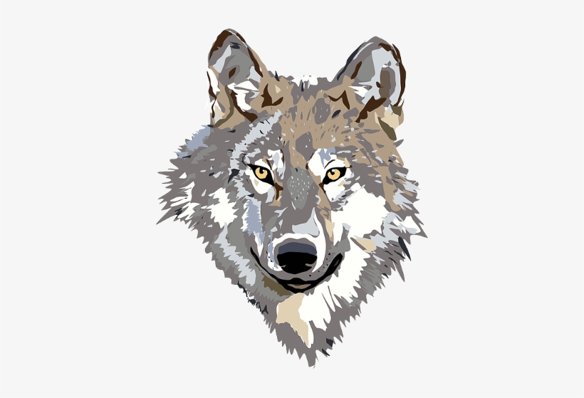 A Brief Exordium - Grey Wolf Clipart, transparent png #4208084