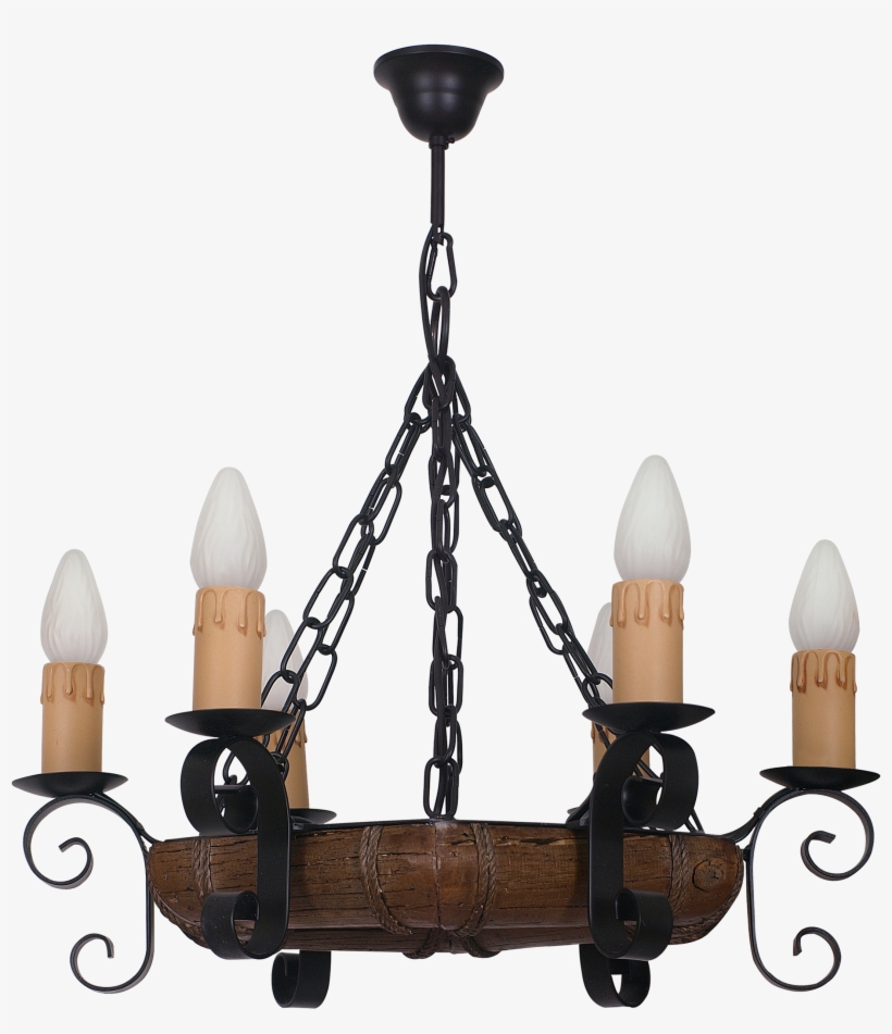 Descargar Png - Candelabro De Madera De Techo, transparent png #4208522