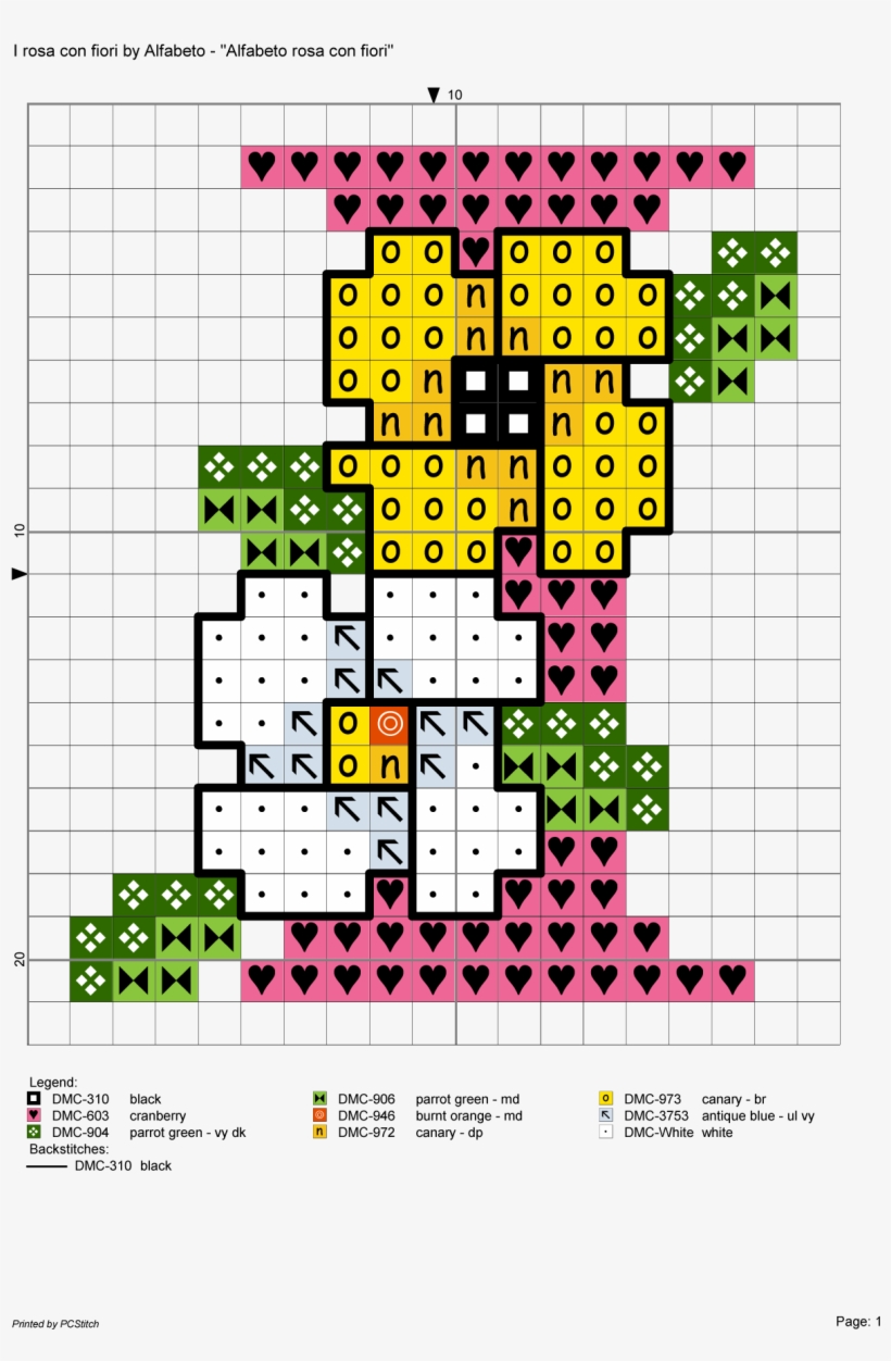 Alfabeto Rosa Con Fiori - Rose, transparent png #4208798