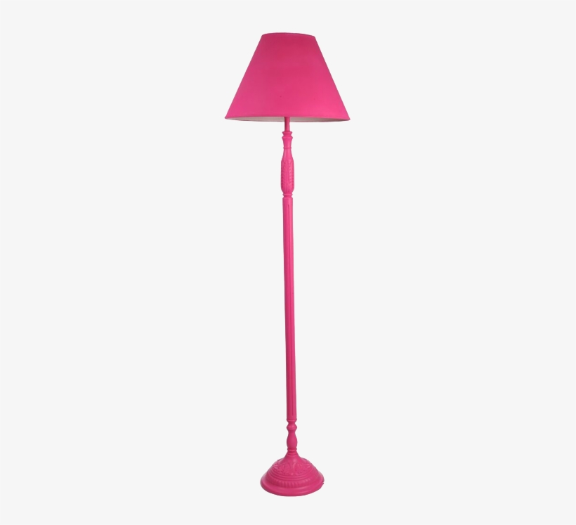 Fuchsia Floor Lamp - Lamparas De Pie Fucsia, transparent png #4208889