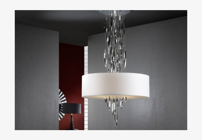 Imagen 1 De Domo Lámpara Colgante Ø60cm 4xe14 Led 4w - Lampara 4 Luces Modelo Domo, transparent png #4209112