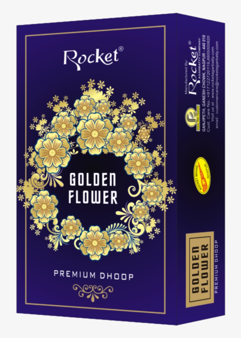 Goldenflower D Box - Book, transparent png #4209596