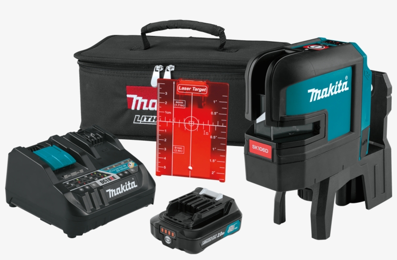 12v Max Cxt™ Lithium‑ion Cordless Self‑leveling Cross‑line/4‑point - Laser Makita, transparent png #4209996