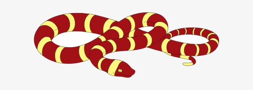 Red Snake Yellow Stripes, transparent png #4210418