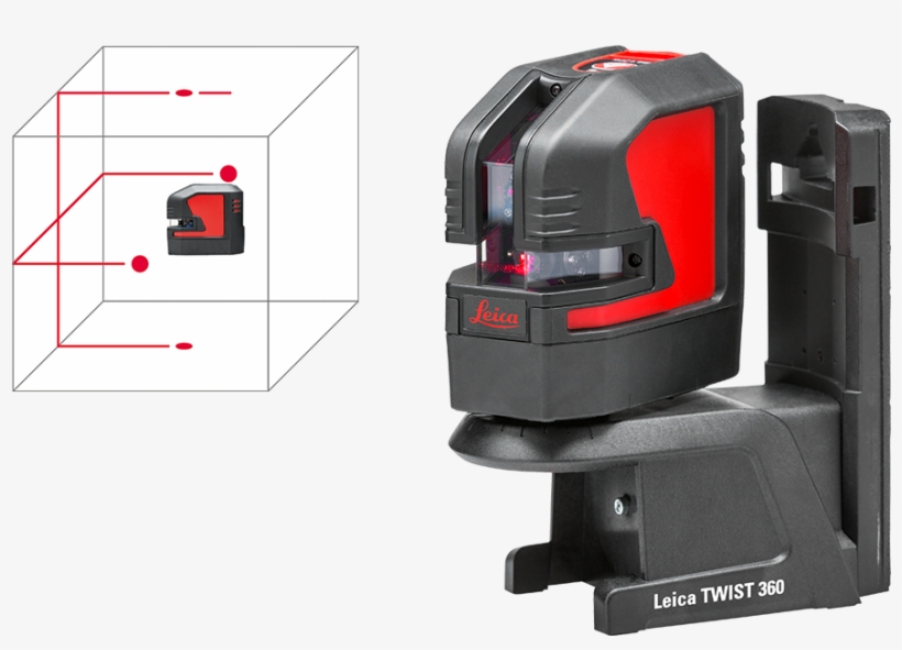 Save 9% Leica Lino L2p5 1 Cross Line & Point Red Beam - Leica Lino L2p5 1, transparent png #4210435