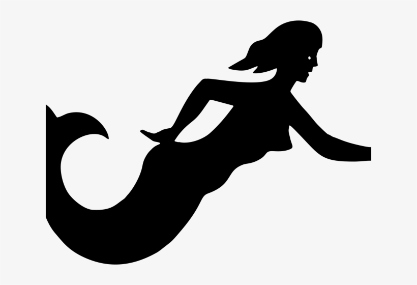 Mermaid Tail Clipart Mermaid Real - Illustration, transparent png #4210523