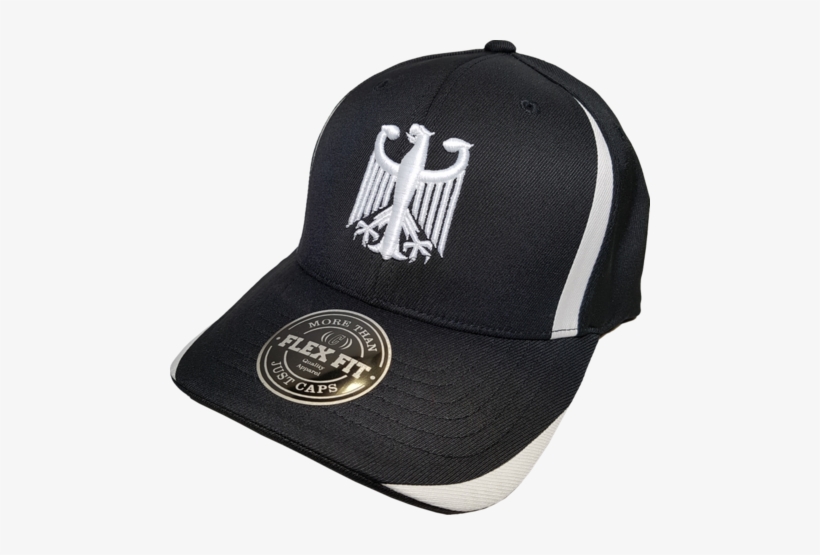 Germany Cap Flex Fit Chivalry Black White - Cap Germany, transparent png #4210622