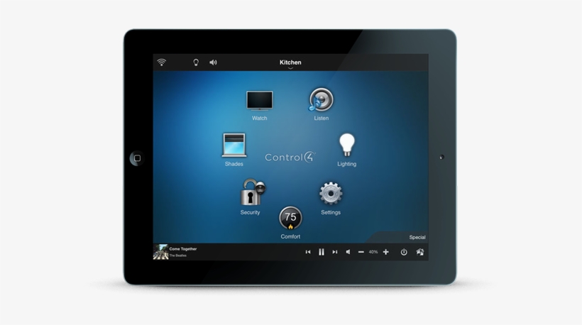 Control4 Tablet - Control4 Home Icon, transparent png #4210724