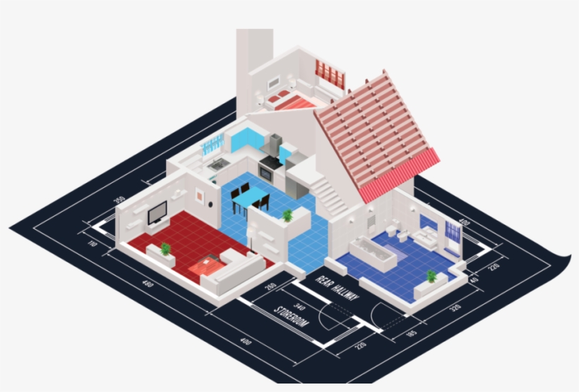 Visual Created By Rashmi Shivni And Taras Levyy/via - Floor Plan, transparent png #4210845