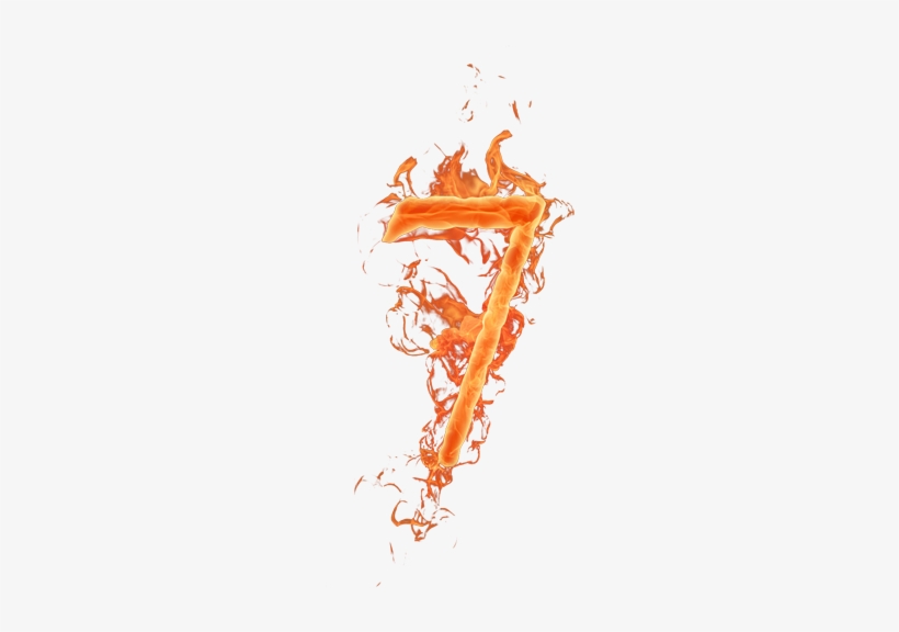 Alfabeto Hecho Con Fuego - Alphabet, transparent png #4211323