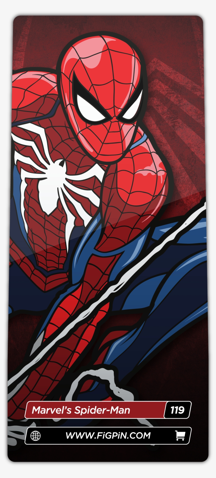 Spider-man - Spider Man Ps4 Figpin, transparent png #4211385
