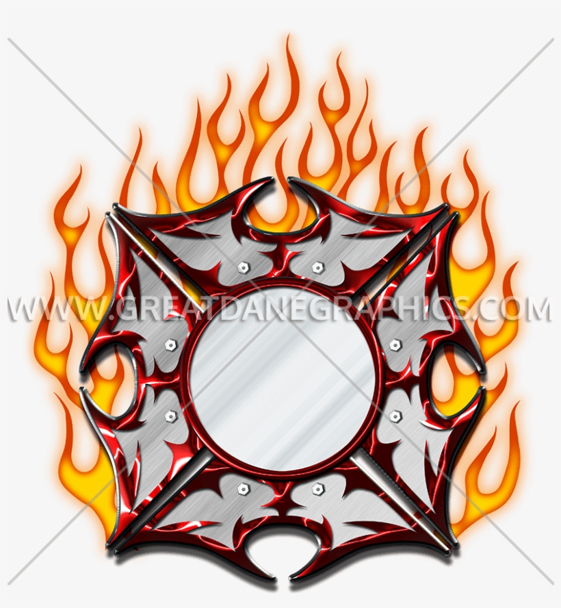 Fire Maltese Cross - Firefighter Mask, transparent png #4211451