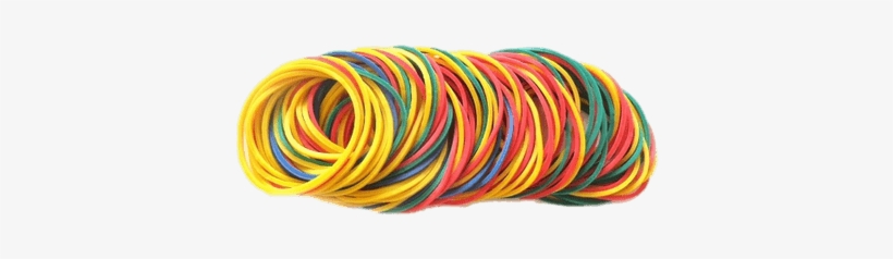 Coloured Rubber Bands - Rubber Bands Transparent Background, transparent png #4211954