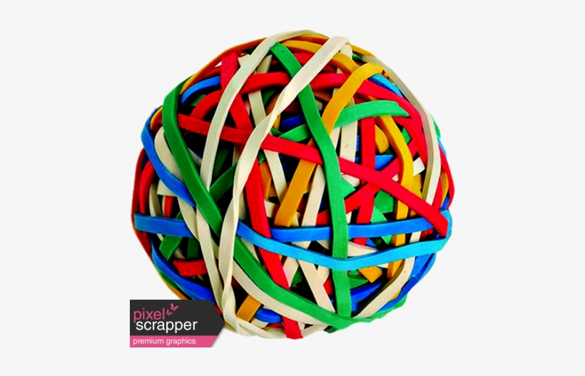 A Bouquet Of Freshly Sharpened Pencils - Us Toy Gs724 Rubber Band Ball Stess Toy, transparent png #4211960