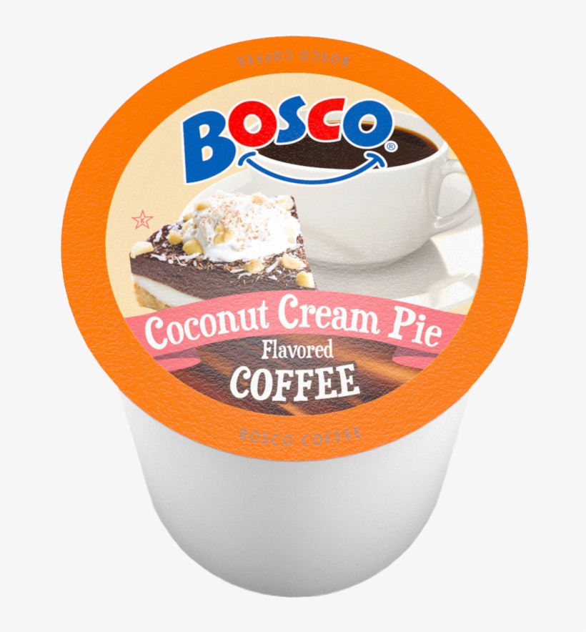 Coconut Cream Pie Coffee - Bosco Single-cup Coffee For Keurig K-cup Brewers, Coconut, transparent png #4212257