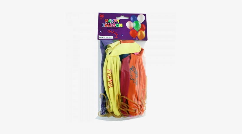 Buy Bk Fun Punching Balloons With Header 8 Pcs Set - Bag, transparent png #4212601