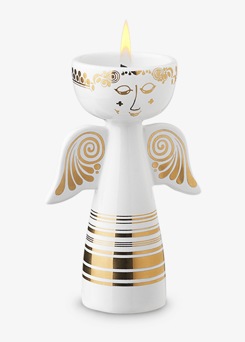 Lucia Tealight Holder Angel Gold H13 5 Lucia - Bjørn Winblad Lysestager, transparent png #4212716