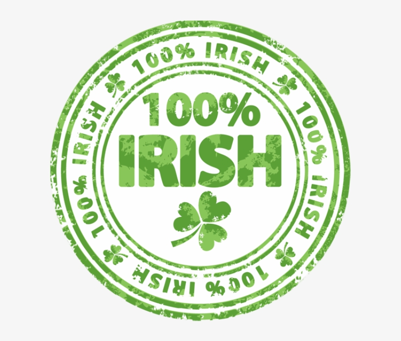 Drinking Clipart 100 Percent - St Patricks Day Ireland Clip Art, transparent png #4212871