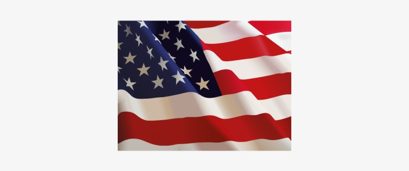Flag Of Us Vector Logo - American Flag, transparent png #4212874