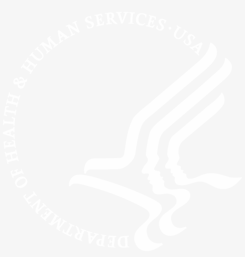 Dhhs Logo White - Us Cdc, transparent png #4213138