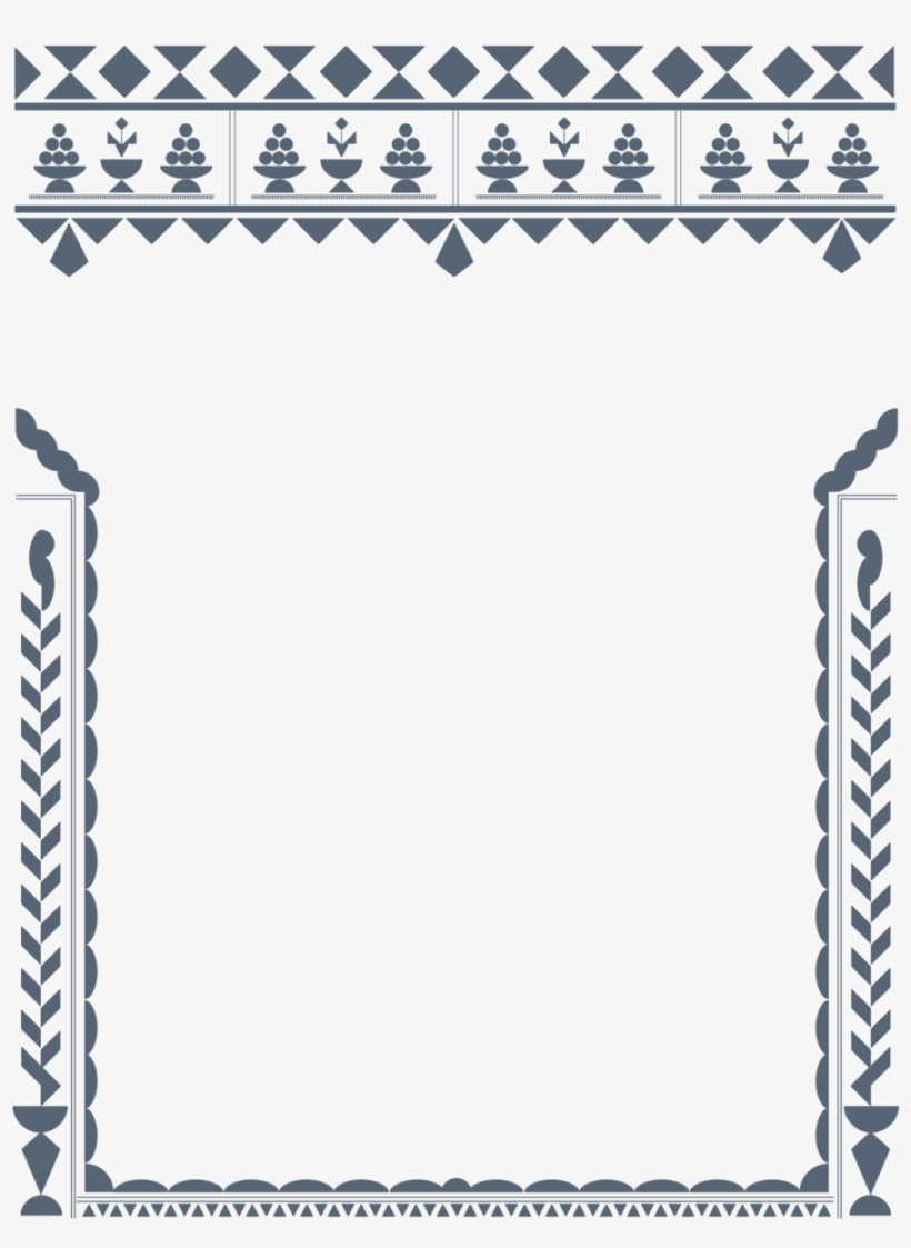 Download Vector Graphics Clipart Borders And Frames - Art Deco, transparent png #4213329