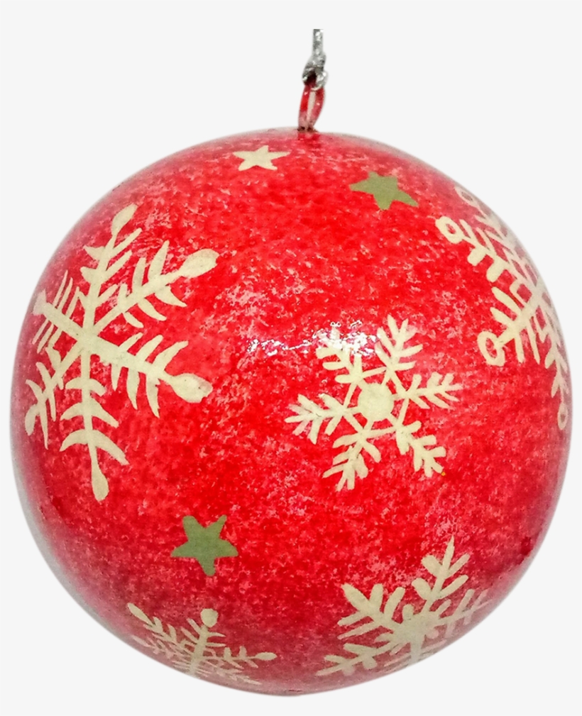 Handicrafts Villa Paper Mache Christmas Tree Ornament - Christmas Day, transparent png #4213420